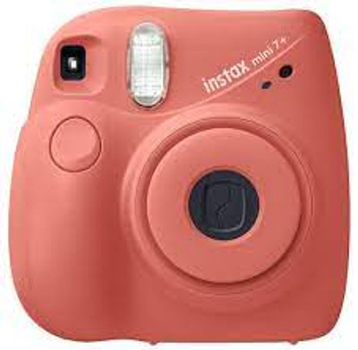 Fujifilm Instax Mini 7+ Camera - Coral