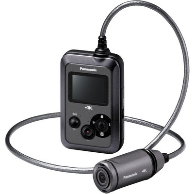 Panasonic - HX-A500 Wearable 4K POV Camcorder (Gray)