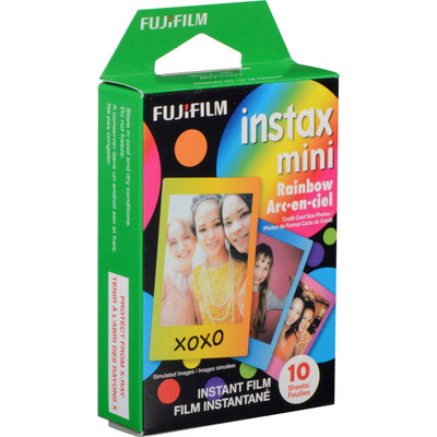 FUJIFILM INSTAX Mini Rainbow Instant Film (10 Exposures)