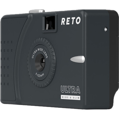 Reto Project Ultra-Wide & Slim 35mm Film Camera (Charcoal)