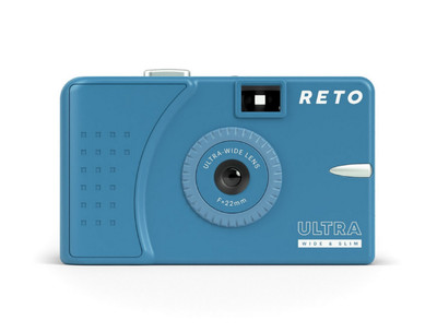 Reto Project Ultra-Wide & Slim 35mm Film Camera (Blue)