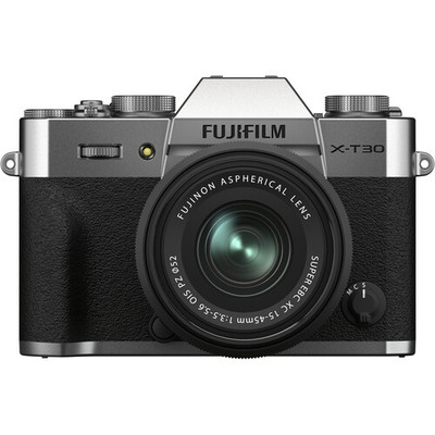 Fujifilm X-T30 II Mirrorless Digital Camera with 15-45mm Lens (Silver)
