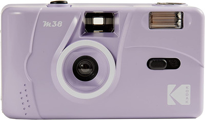 Kodak M38 35mm Film Camera - Focus Free, Powerful Built-in Flash, Easy to Use (Lavender)