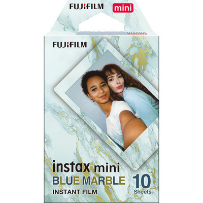 FUJIFILM INSTAX MINI Blue Marble Instant Film (10 Exposures) 4524
