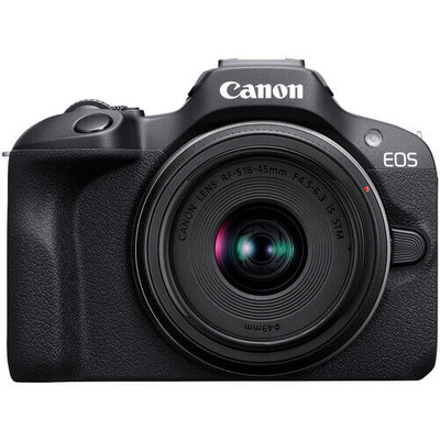 Canon R - EOS R100 Mirrorless Camera with 18-45mm Lens