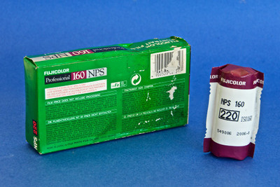 Fuji 160 NPS -220 PORTRAIR FILM for each EXPIRED 7/2004