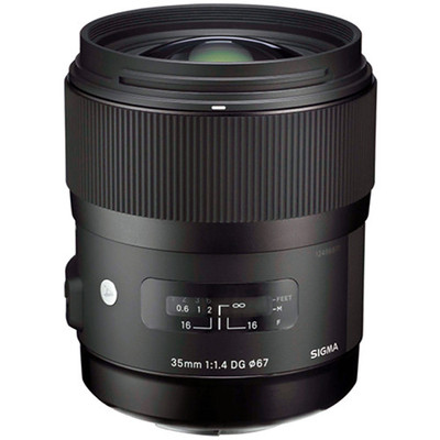 Sigma - 35mm f/1.4 DG HSM ART Lens For Canon DSLR Cameras