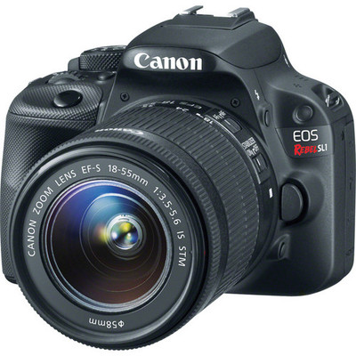 EOS Rebel SL1 DSLR w/ 18-55mm f/3.5-5.6 IS STM and 75-300 f4-5.6III