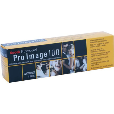 ***5-PACK*** Kodak Pro Image 100 35mm Color Negative Film