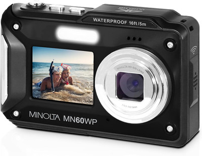 MINOLTA MN60WP 48MP/4K/WIFI WATEPROOF DIGITAL CAMERA (BLACK)