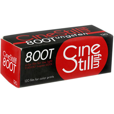 Cinestill 800Tungsten Xpro C-41 Color Negative Film (120 Roll Film)