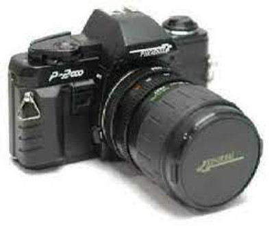 Phoenix P-2000 Film Camera W/ 28-80 Minolta MD Lens (Black)