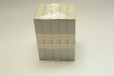 Maxell Broad Cast Quality T120 VHS Video Cassette a Pack of 5