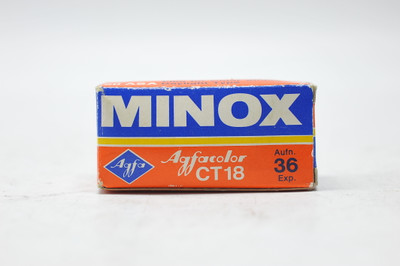 EXPIRED(2PK) Agfa Minox asa 50 SLIDE Film 1 Cartridge in Box Expired 12/1975