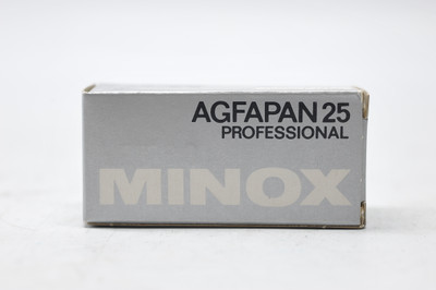 EXPIRED(2PK) Agfapan Minox asa 25 black & white Film 1 Cartridge in Box Expired 2/1990