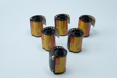 Outdated Lot Of 6 Kodak Kodachrome 64 slide film,36exp.process K-14,  Expired unknown