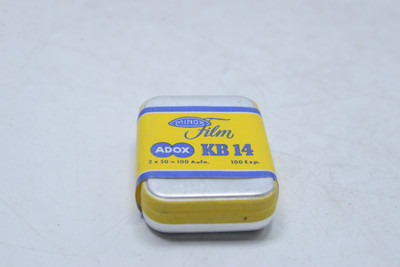 EXPIRED 5 MINOX Film ADOX KB14 PAN ASA 20 2×50 exp.1970