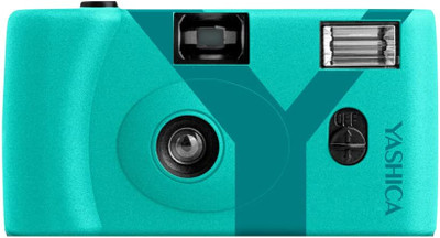 Yashica MF-1 Snapshot Reusable 35mm Film Camera - Y Edition (Turquoise)