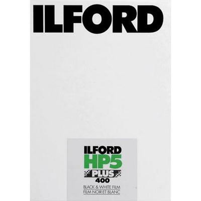 Ilford HP5 Plus Black and White Negative Film (8 x 10", 25 Sheets)