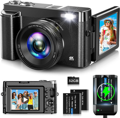 DC101 48MP VLOGGING DIGITAL CAmera w/16x zoom