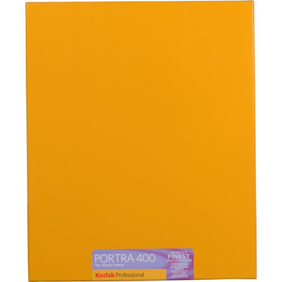 Kodak 8 x 10" Portra 400 Color Film (10 Sheets)